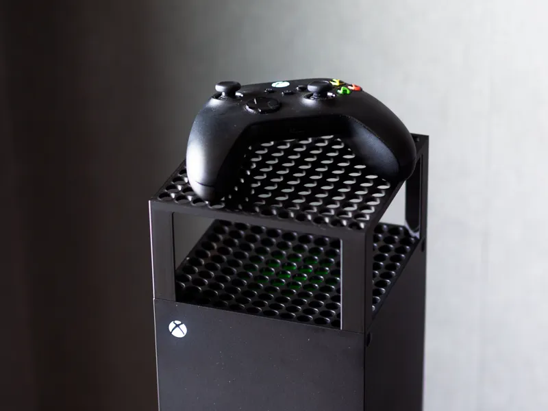 Perforated Shelf for Xbox Series X