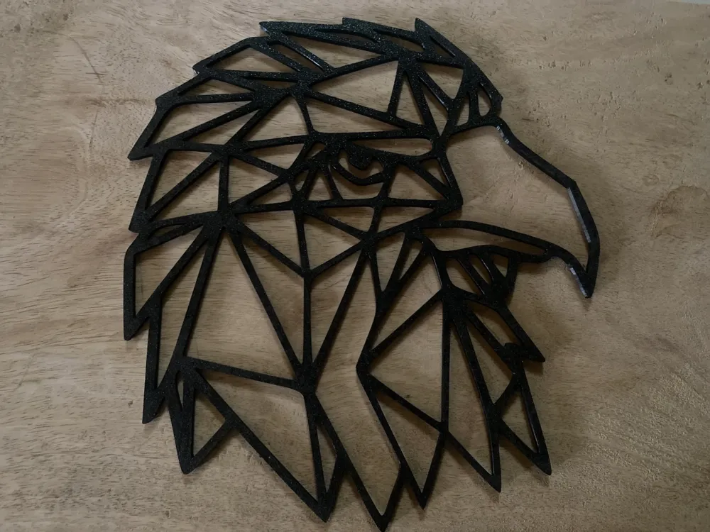 2D Low poly Eagle by SamActivity - MakerWorld