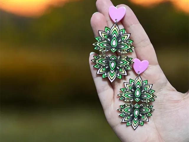 Pendientes mandala