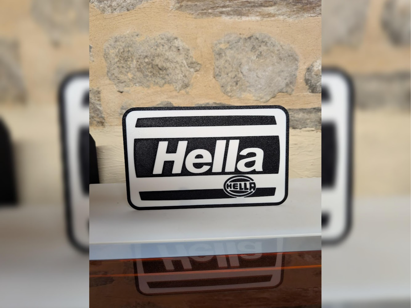 Lightbox HELLA – Version Cache Optique Rectangle