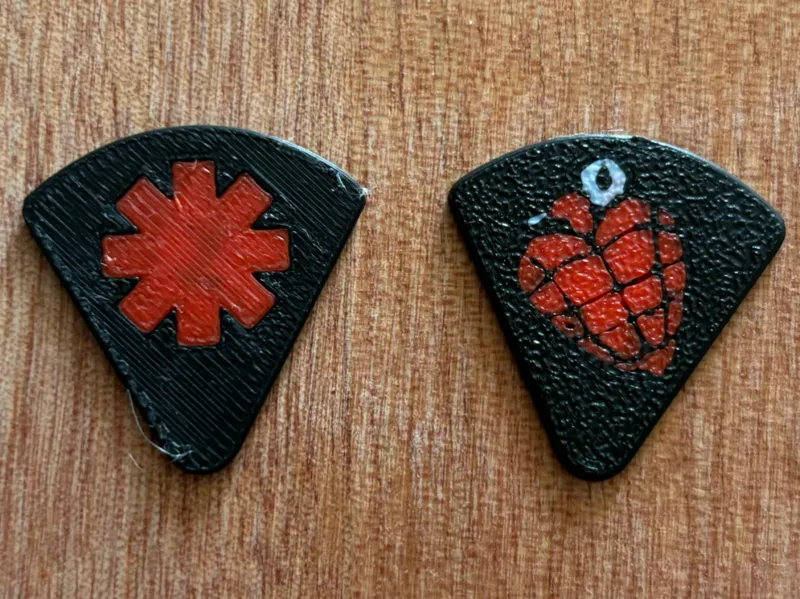 Green Day/Red Hot Chili Peppers Guitar Pick