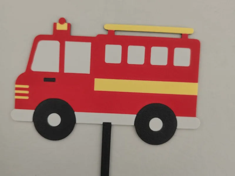 Fire truck topper