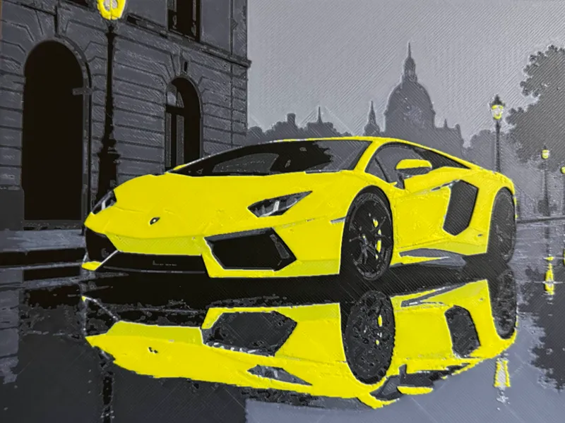 Lamborghini Hueforge 4 colour