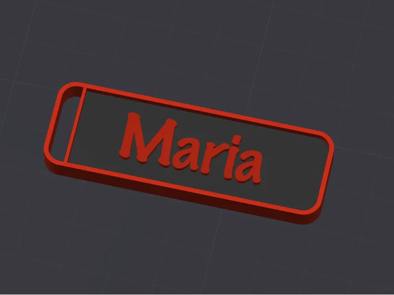 Portachiavi personalizzabile