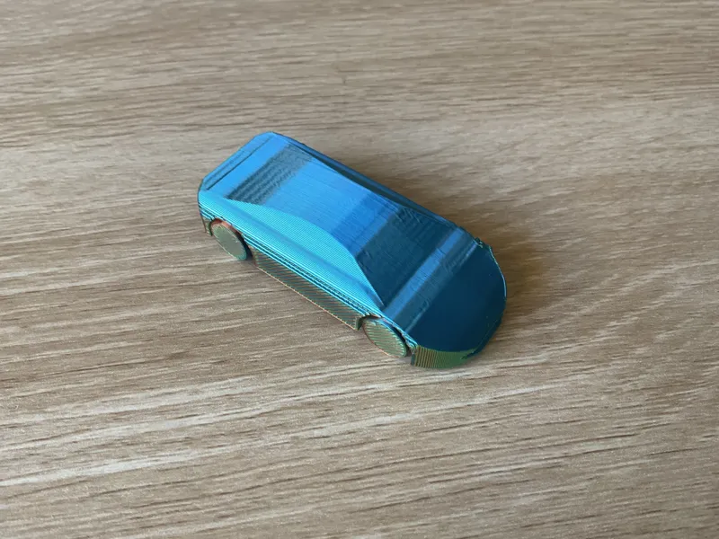Print in Place Lamborghini Avendador Toy Car