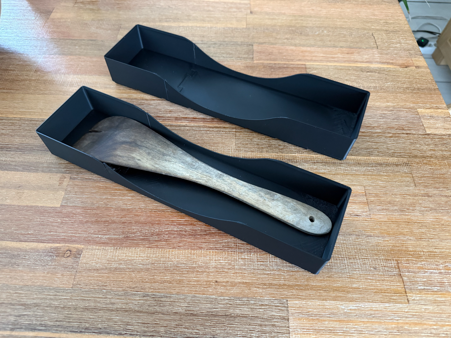 Gridfinity 8×2 Modular Kitchen Drawer Split Bin 