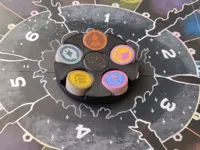 Arcs Token Wheel 0.2mm layer, 2 walls, 15% infill