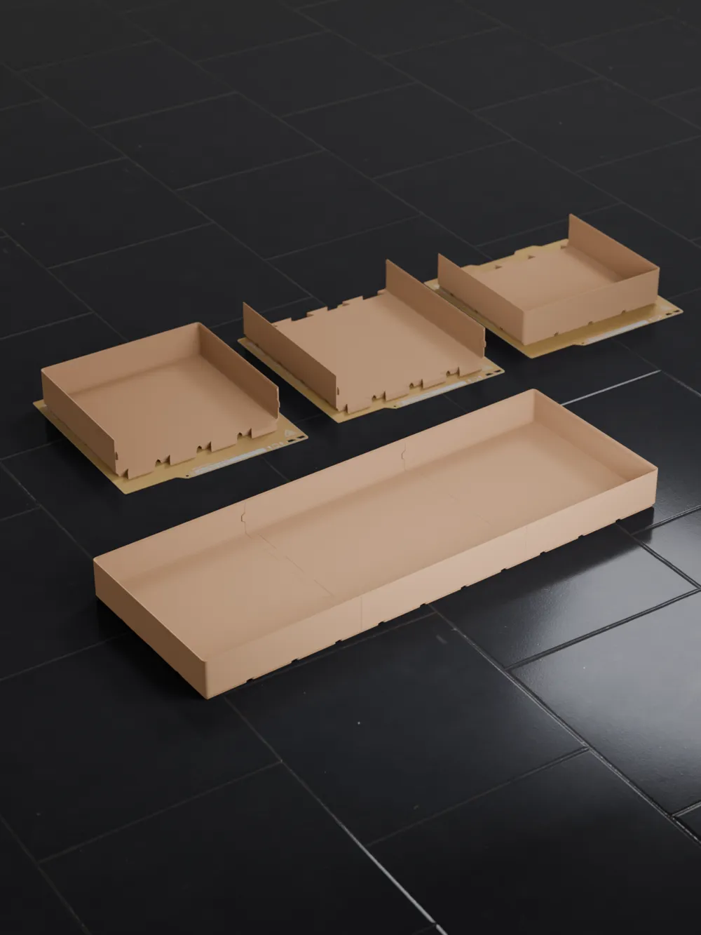 Split Fit Frame Gridfinity 11x4 Bin 5U A1 Mini Dovetail Split Fit - Free 3D Print Model ...