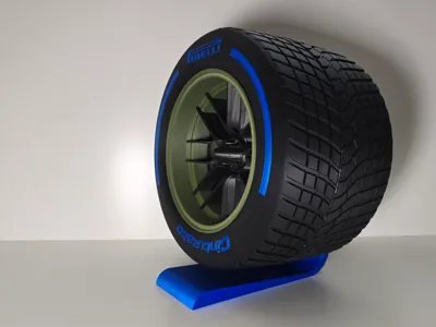 F1 Rear Wheel (Display Only, aprox 1:2.88 model)