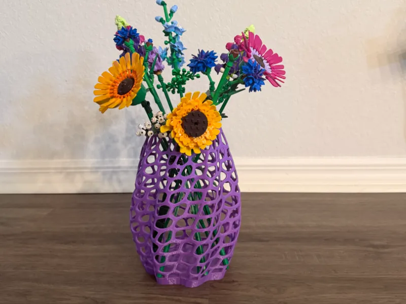 Vase - Voronoi Flower