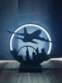 Lampe anneau LED à panneaux interchangeables — photo 3