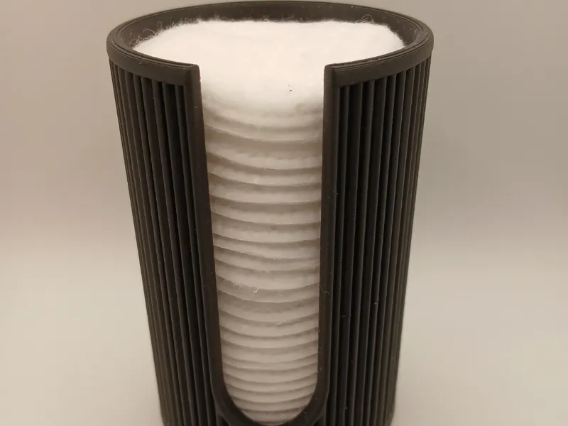 Japandi Cotton Pad Holder