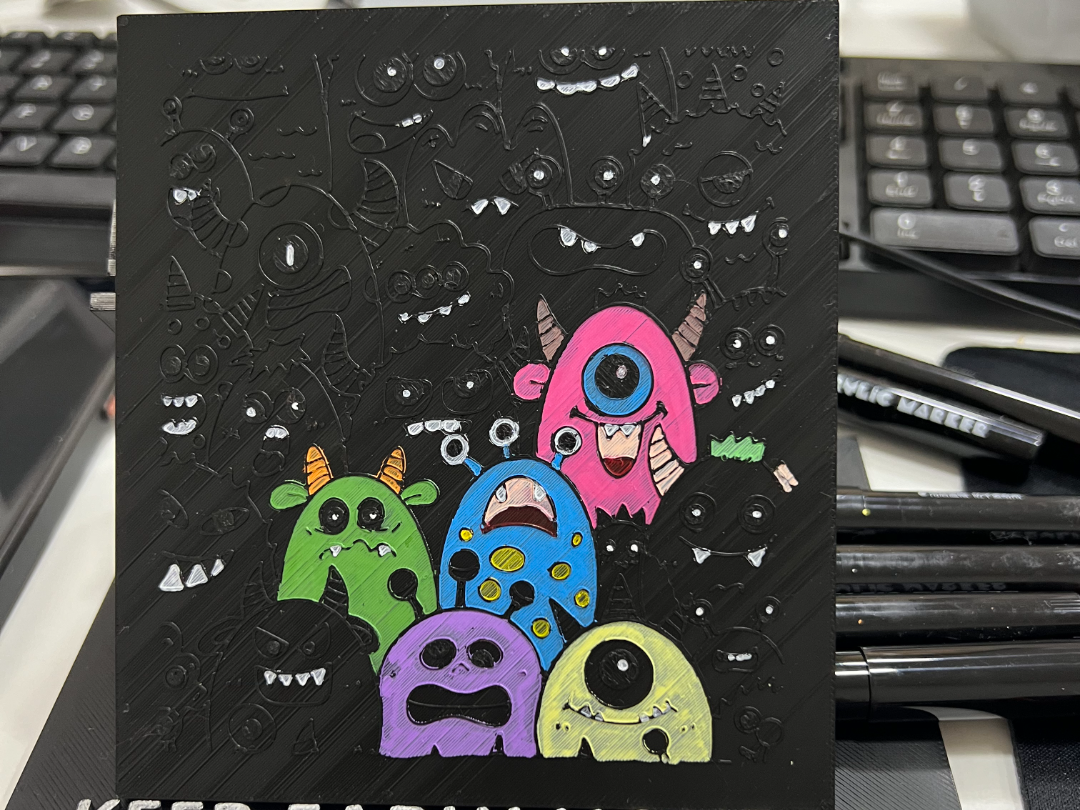 涂色简笔画