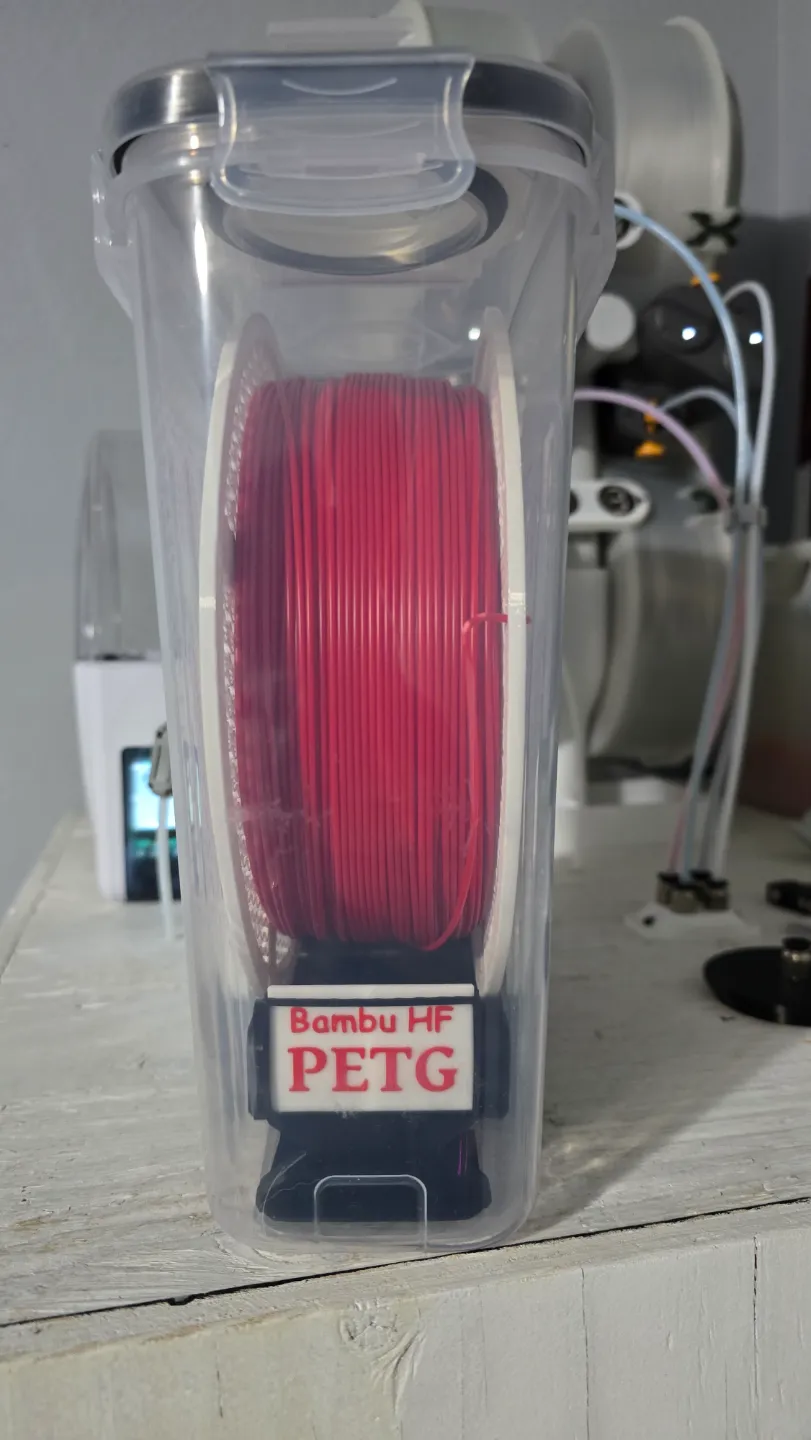 Dyna Labels Label Holder for Dyna Dry Box / Filament Box 4L Remixed by Dman ...