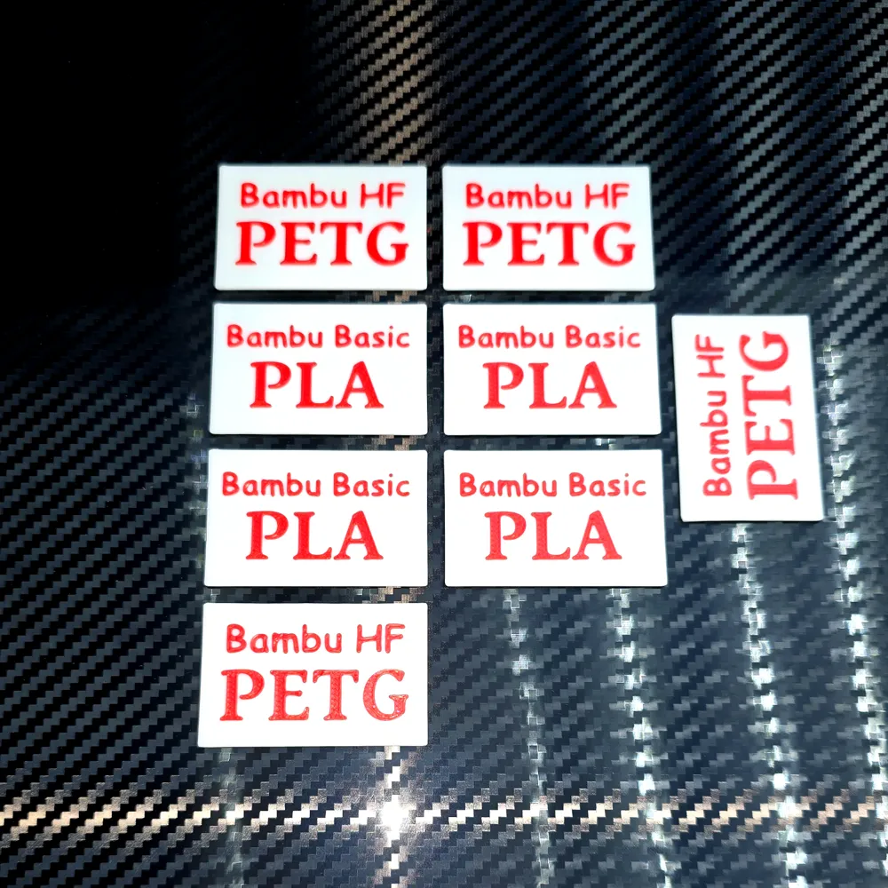 Dyna Labels Label Holder for Dyna Dry Box / Filament Box 4L Remixed by Dman ...