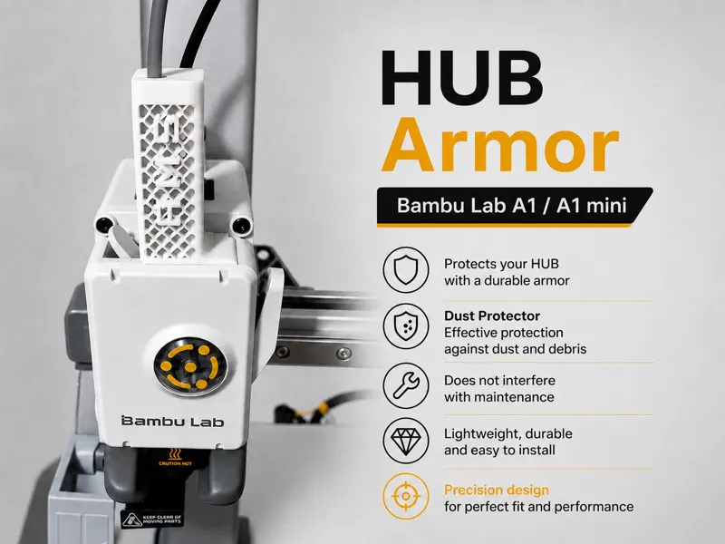 Hub Armor para Bambu Lab A1 / A1 Mini