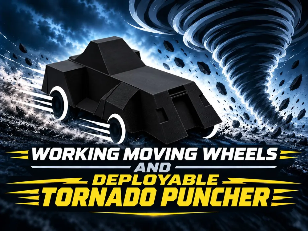 Tapa o cubierta: Tornado Puncher (working airbags and moving wheels. Referencia del modelo original.