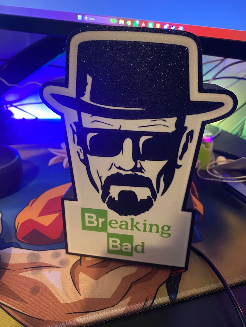 Braking bad Heisenberg lightbox