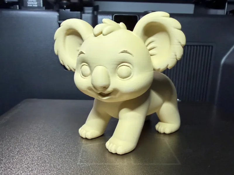 Happy Koala Figurine – Easy Print