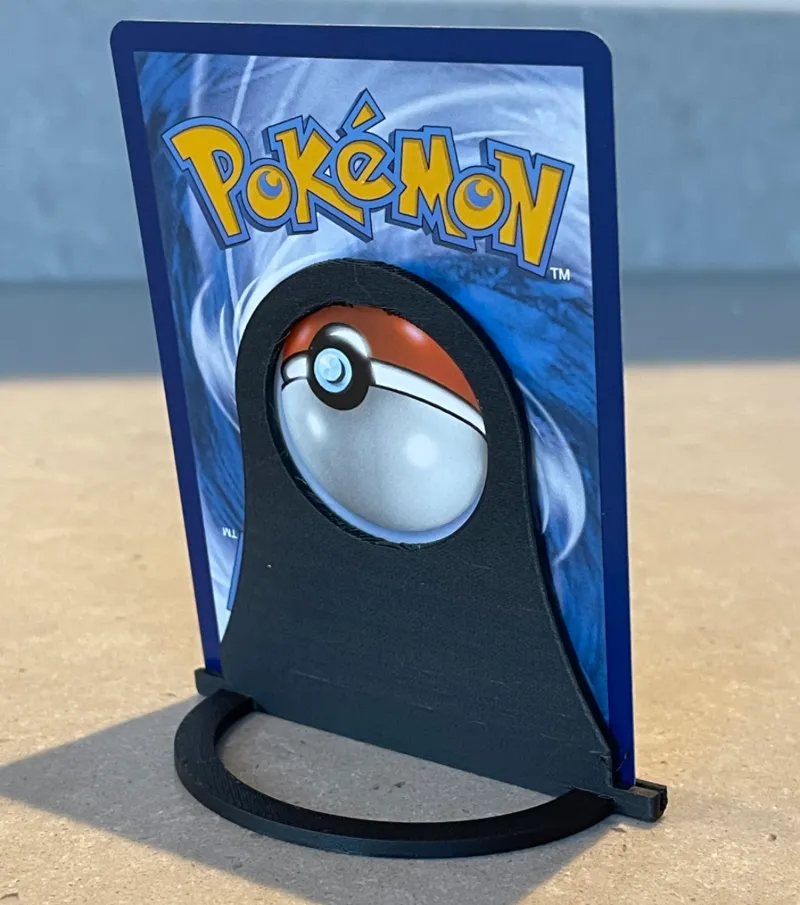 Trading Card Stand / Display v01