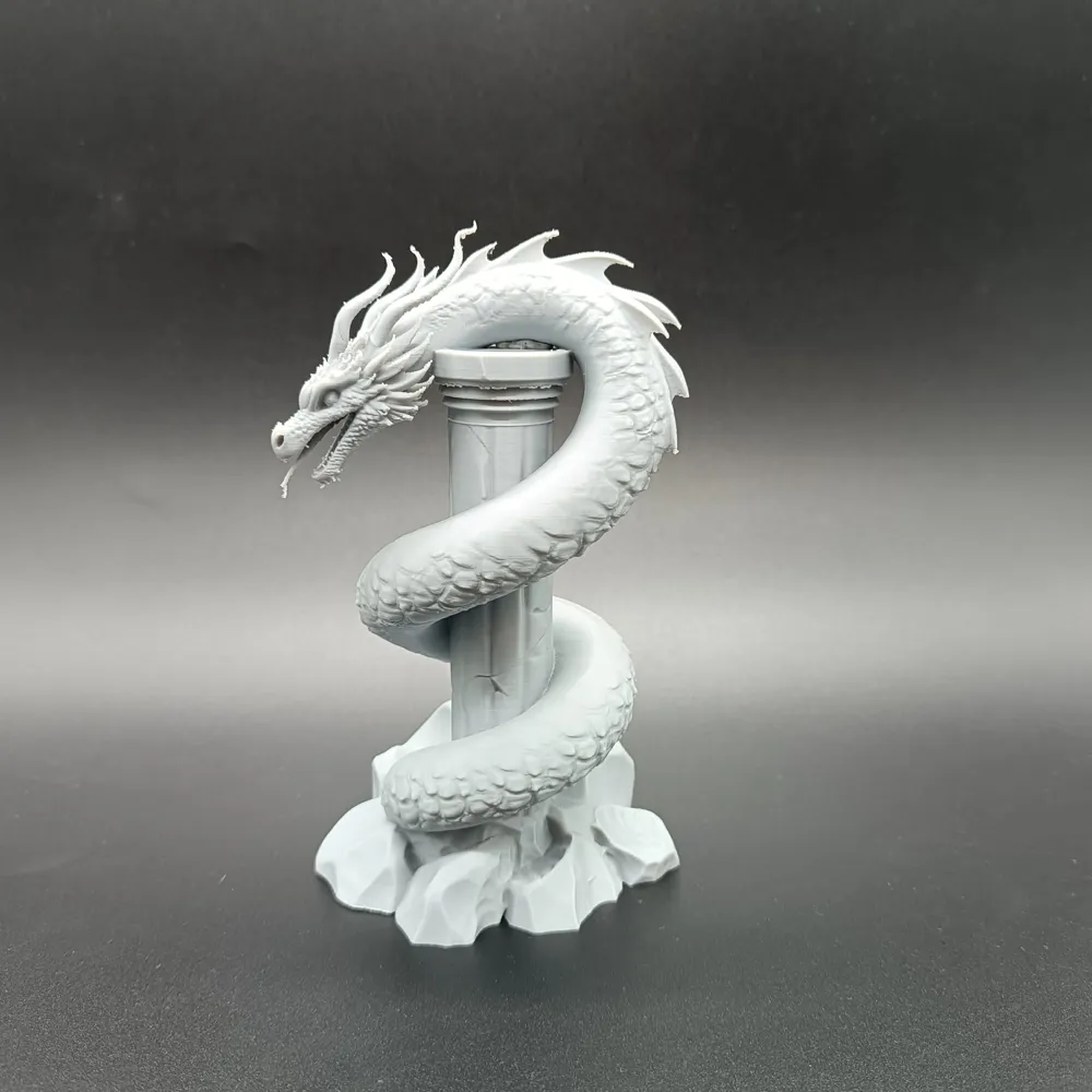 Fantasy Dragon - Free 3D Print Model - MakerWorld