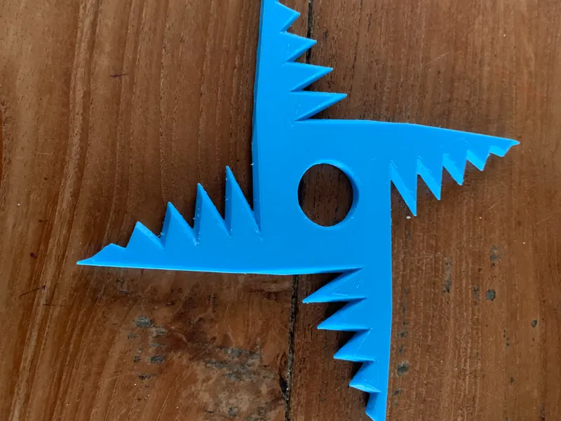 spikey ninja star