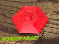 Fidget hexagonal à couches — photo 2