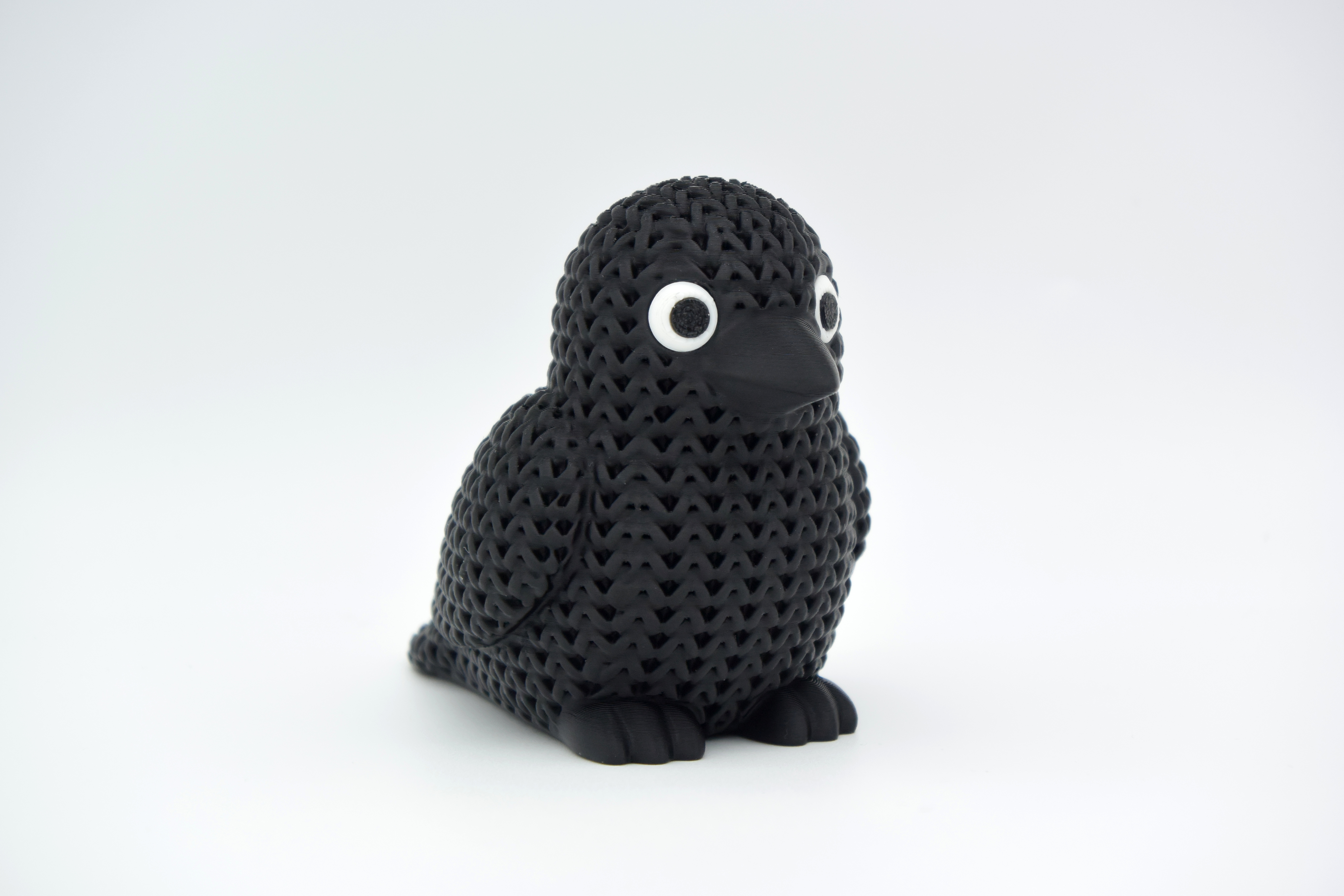 Miniatura 3 do modelo 3D Knitted Crow