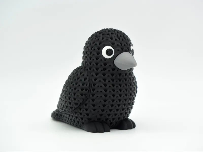 Knitted Crow