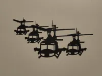 Décoration murale hélicoptère UH-1H — photo 2