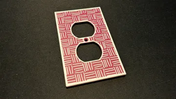 Adorno temático: Assortment of Basketweave Switch Plates — vista de referencia 5