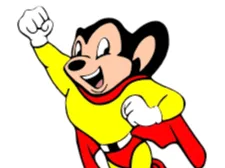 Mighty Mouse Wall Art