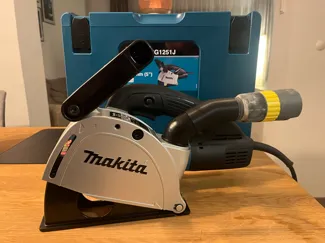 Makita Mauernutfräse Staubsauger-Adapter