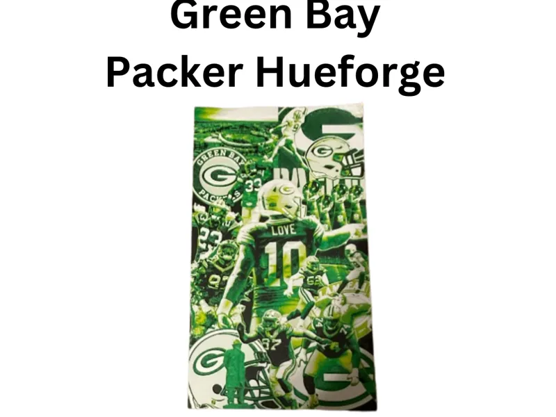 Green Bay Packer Hueforge