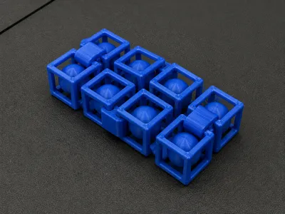 Infinity Captive Ball Cube Fidget Toy