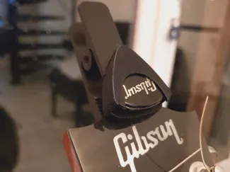 Pick Holder with Guitar Head attachment