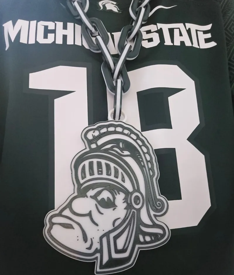 Michigan State Spartans ( Sparty Gruff Pennant )