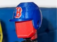 Red Sox Batting Helmet, 2 plates - 0.2mm nozzle