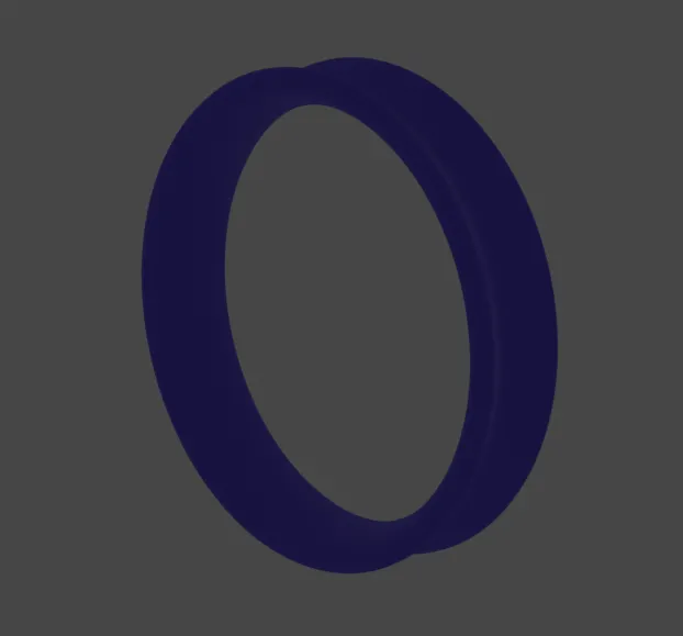 Simple Beveled Ring