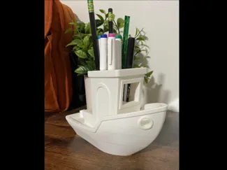 Benchy Desktop Pencil Holder