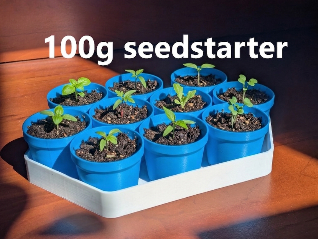 Self-watering Seed Starter Eco filament usage
