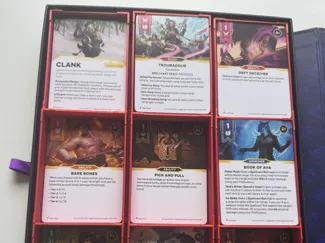 Daggerheart card organizers and trays