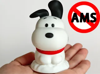SNOOPY DOG史努比-小雪人(无 ASM)