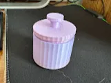 simple jar with lid
