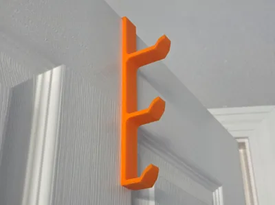 Door Hanger with 3 staggered hooks