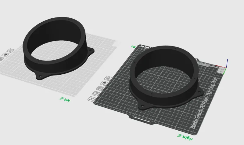 Bmw E53 X5 Rear Speaker adapter