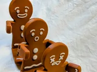 Bonhomme en pain d'épices articulé — photo 1