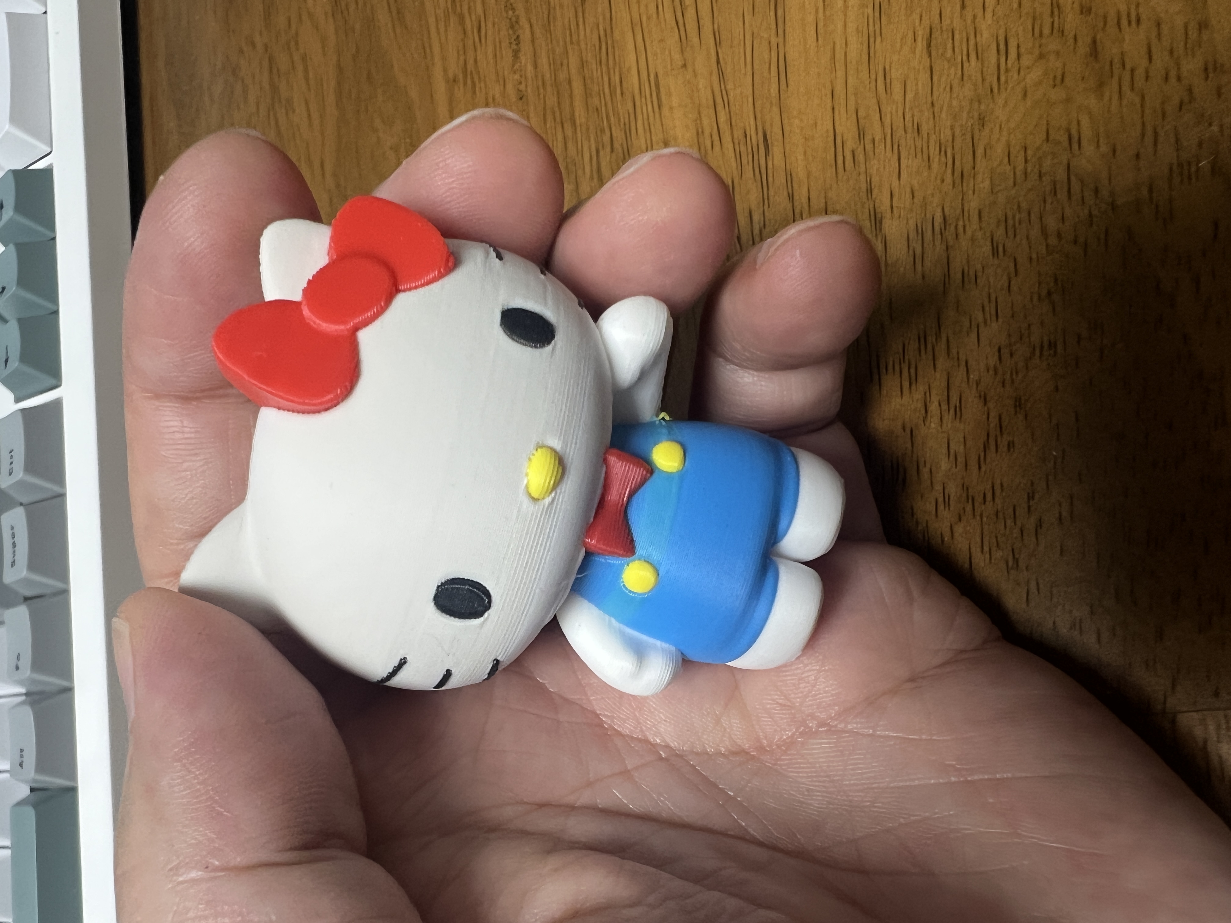 Miniatura 2 do modelo 3D hello kitty classic basic pose