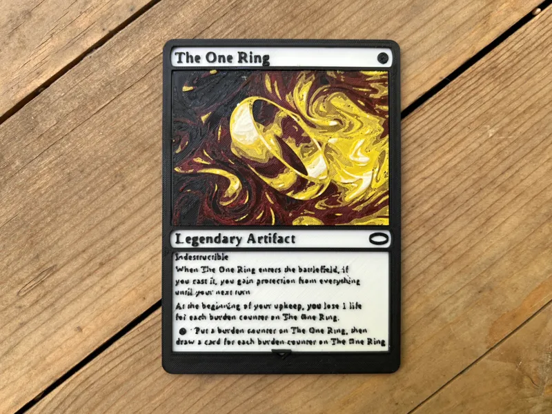 The One Ring - No AMS 3D Printable