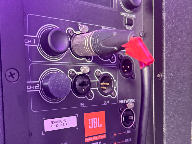 JBL SRX 815 Volume D Shaft Parametric Knob